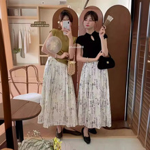 THE LEMON简约绑带设计感改良马面裙2024春季新款中式国风裙子女