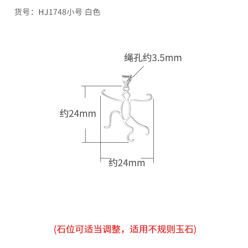 Colgante ajustable simple soporte vacío hembra con incrustaciones de cera de abeja ámbar turquesa con forma colgante de Buda soporte de plata soporte vacío