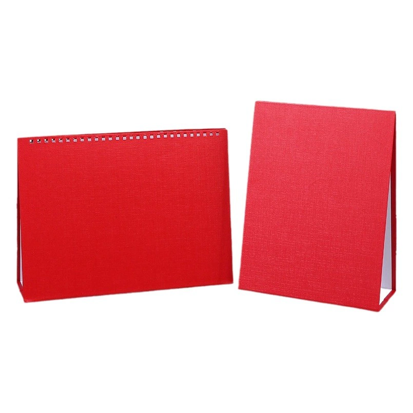 Настольный календарь-подставка 2025 года в наличии, простая вертикальная и горизонтальная версия, бумажная треугольная подставка, оптом