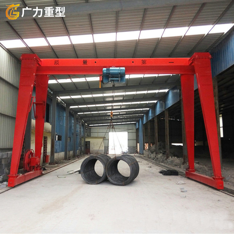 现货供应MH型花架单梁龙门吊 搬运货物室外用10吨电动门式起重机