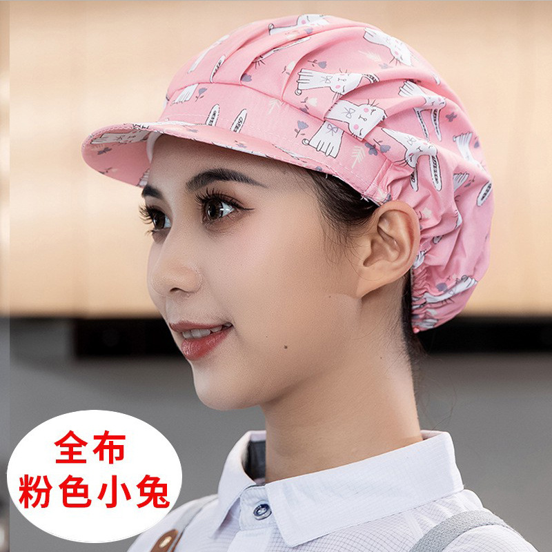 Comedor Comedor Cooker Sombrero de malla especial para cocina trasera femenina Fábrica de alimentos transpirable Taller de trabajo Sombrero de fábrica al por mayor