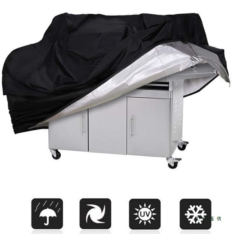 Outdoor Cover Barbecue Grill Dust Cover Protective Cover Outdoor Rain Cover Waterproof Cover Sun Protection Cover Barbecue Grill Cover Cloth Cover