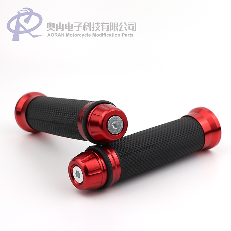 Motorcycle Handlebar Rubber Aluminum Alloy Handlebar Rubber Motorcycle Refitting Accessories Handlebar Rubber Cover