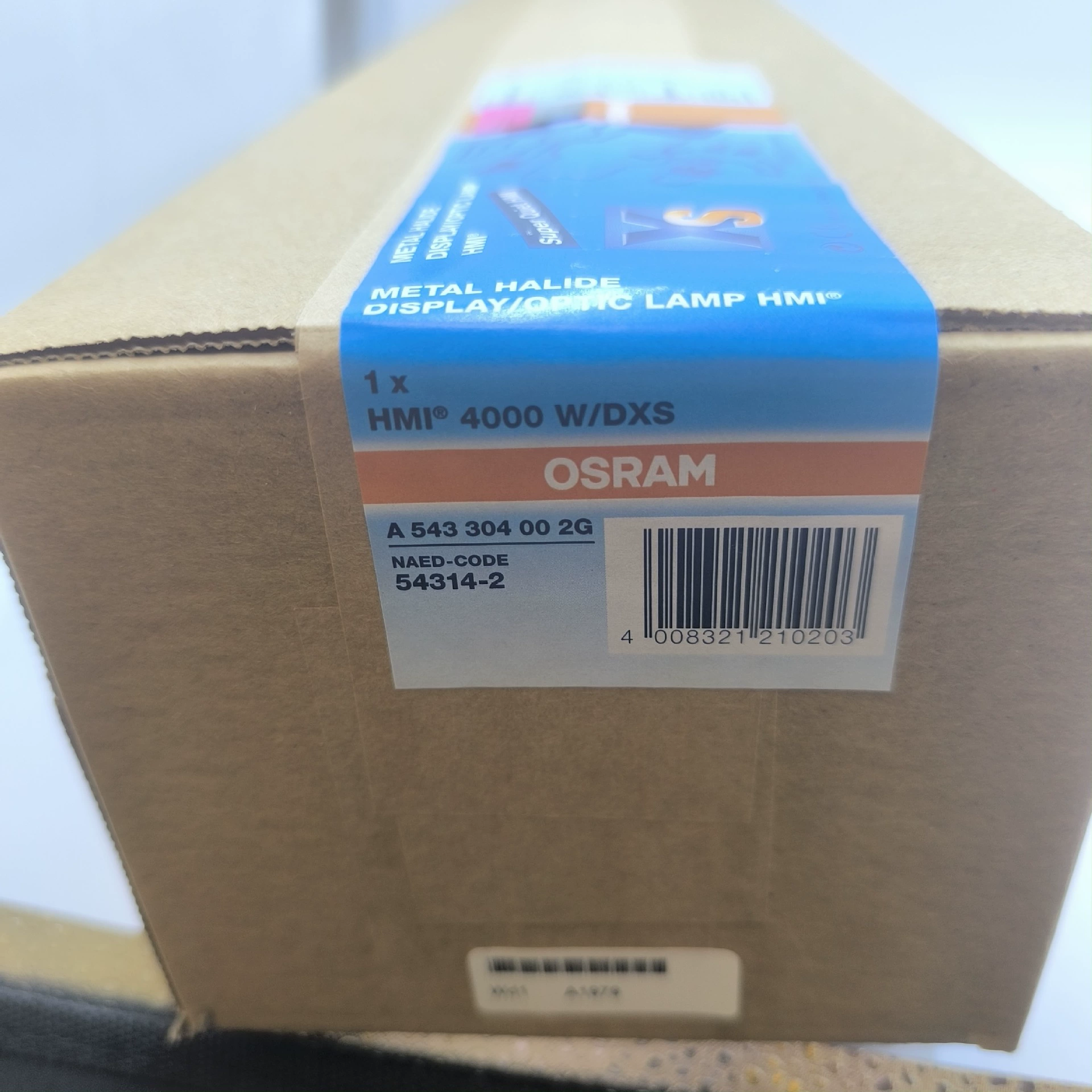 Система моделирования солнечного света полного спектра OSRAM HMI 4000W/DXS OSRAM для транспортных средств, высокоскоростное аварийное освещение