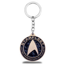 速賣通熱賣星際迷航合金鑰匙扣電影周邊 Star Trek 汽車鑰匙掛件