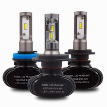 ���� S1����LED����޷���һ��ʽH4Զ����4000LM����ǰ�յ�ͷ��