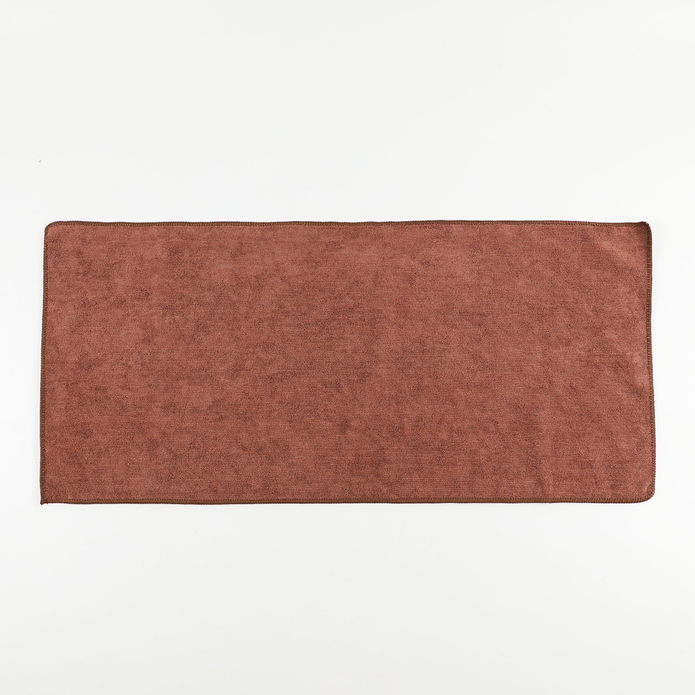 Suministro directo de fábrica de poliéster, borde de bloqueo de brocado, limpieza, limpieza, toallas, toallitas de limpieza gruesas y duraderas, absorbentes de agua, multifunción, limpieza