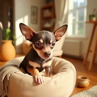 纯种铁包金小鹿犬活体狗狗小型护卫犬宠物犬活狗幼崽家庭伴侣犬