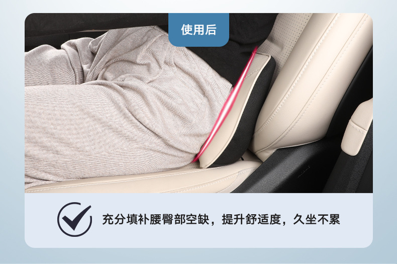 Applicable to Weilai ET5T Headrest Waist suit Car Special Neck Pillow Original Car Same Color Neck Pillow Advanced Sense Wholesale