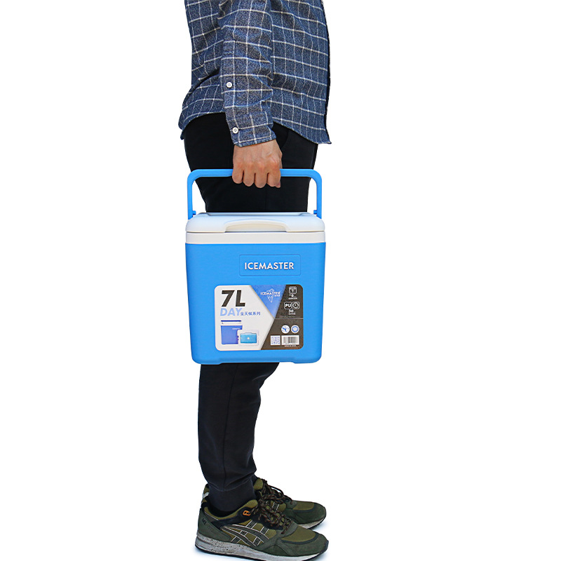 Año nuevo caja de regalo pequeña incubadora 7l bar cerveza preservación congelador hielo café picnic almuerzo incubadora