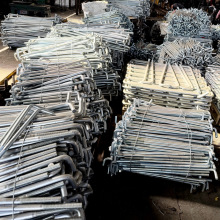 钢结构地脚螺栓高强度焊板9字猫爪 L型预埋地脚螺杆现货供应