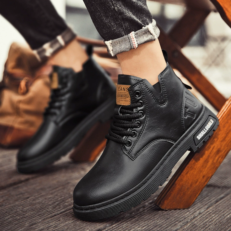 Martens, модная демисезонная высокая повседневная обувь для отдыха, трендовые ботинки в английском стиле, британский стиль, оптом