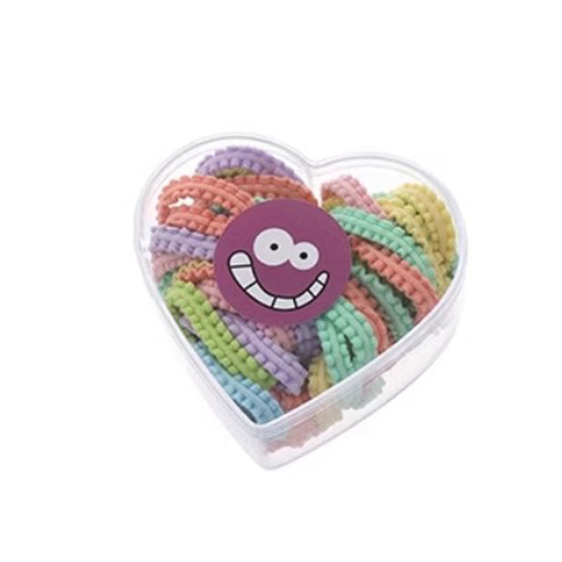 Baby atado pequeño cabello de cabello niñas lindas de alta elasticidad duradera cabello de cabello de encaje para niños banda de goma