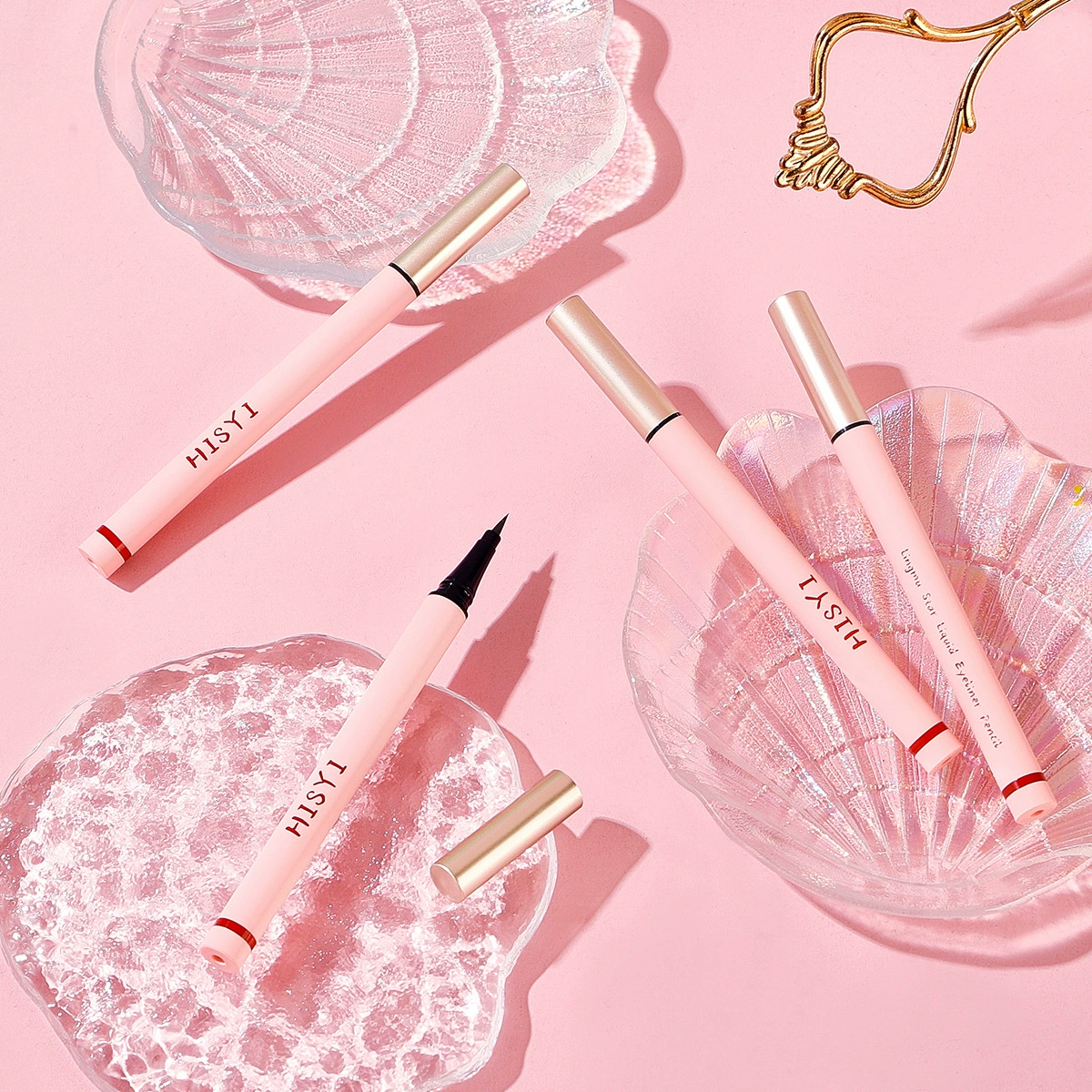HISYI (Cross-border trading), waterproof quick dry eye pencil, liner, no smudge, contouring, for beginners