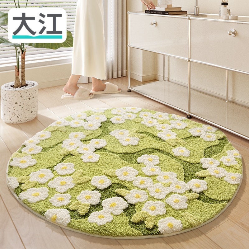modern and minimalistic carpet for bedroom