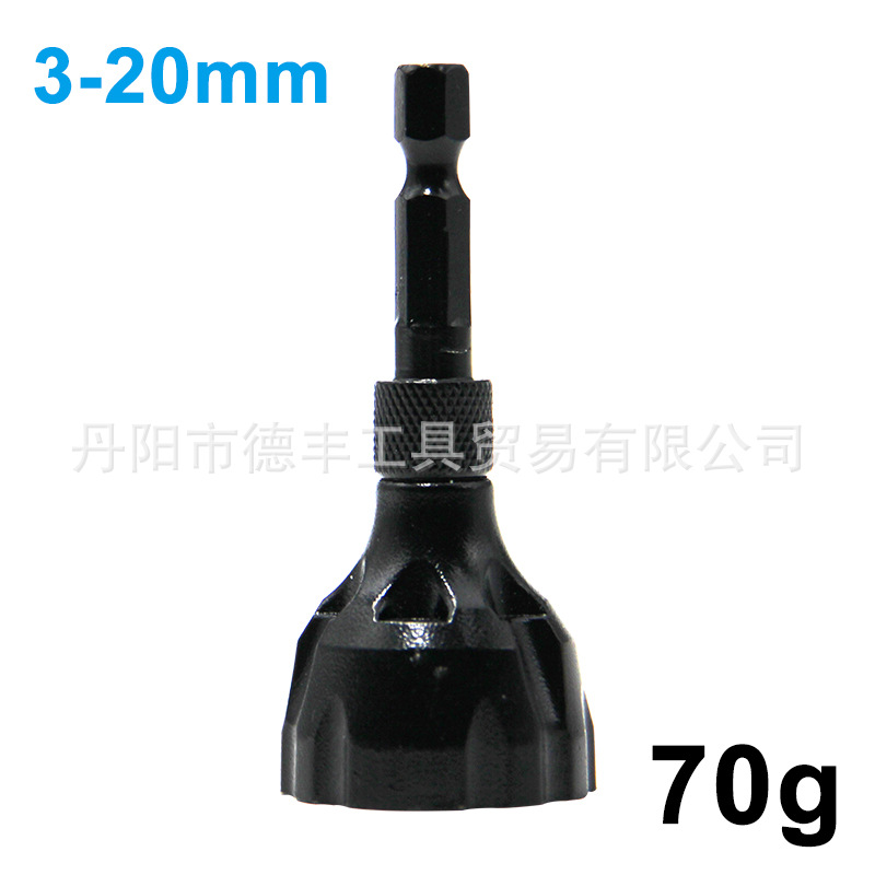 Nuevo desbarbado biselado externo dispositivo hilo cortador oxidado tornillo pulido recorte cuchillo biselado cuchillo Taladro