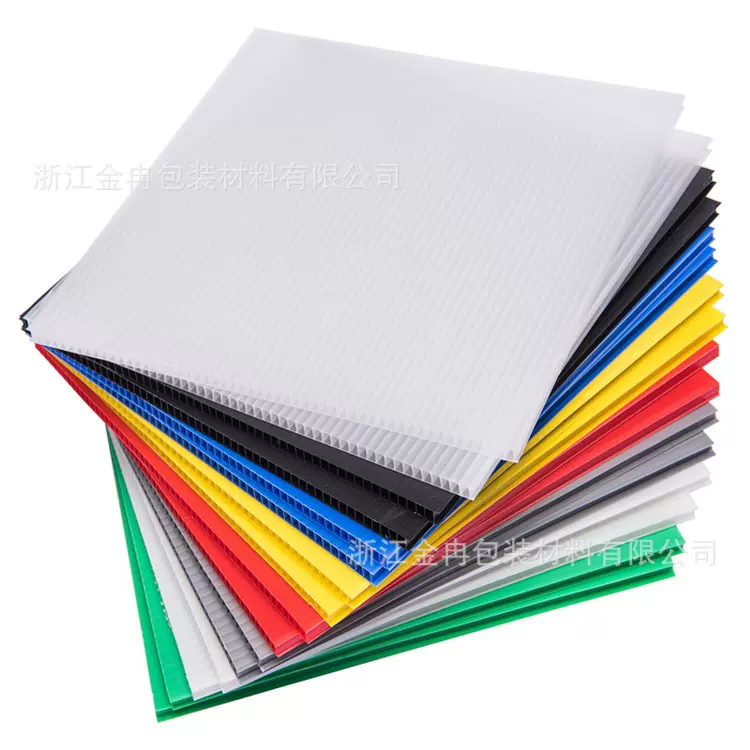 厂家直供 环保PP中空板材 防水仿潮防静电阻燃 万通塑胶空心垫板