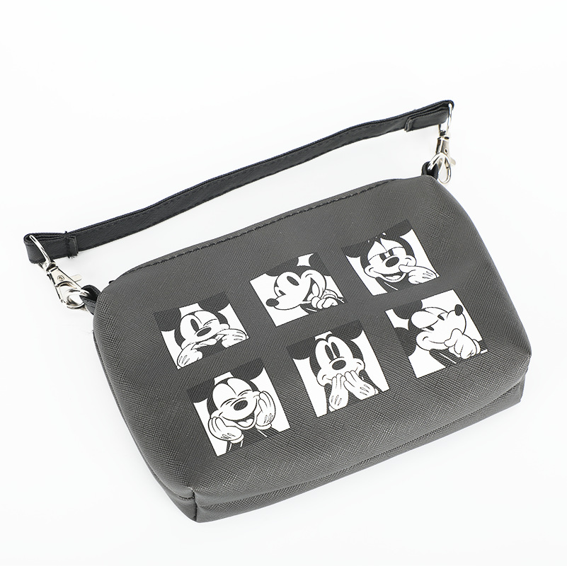 Disney Mickey Hand Cosmetic Bag Waterproof Cosmetic Toiletries Bag Square Bag