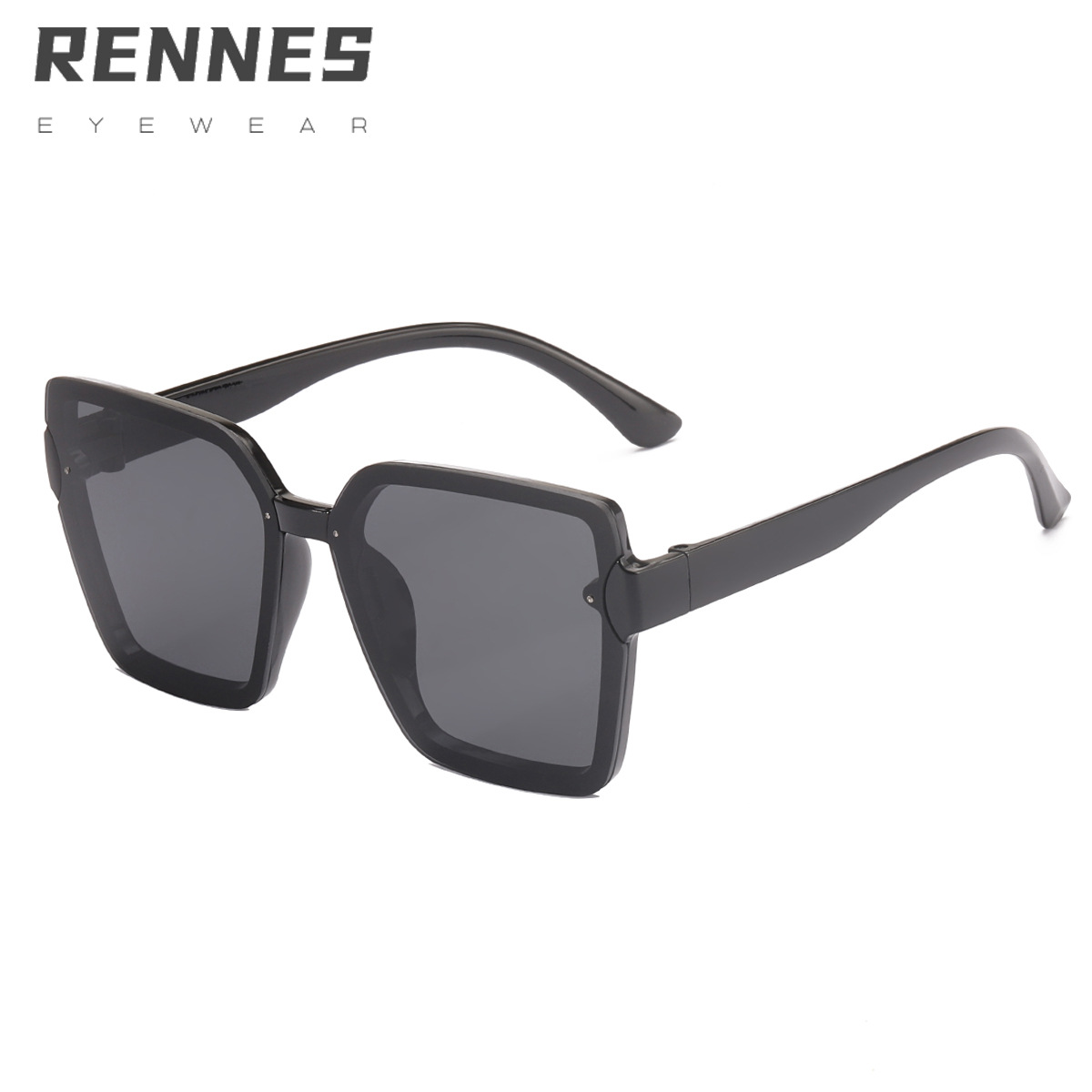 2021 nueva moda personalizada gafas de sol cuadradas de Marco grande cómodo elegante sol sombra gafas de sol de moda