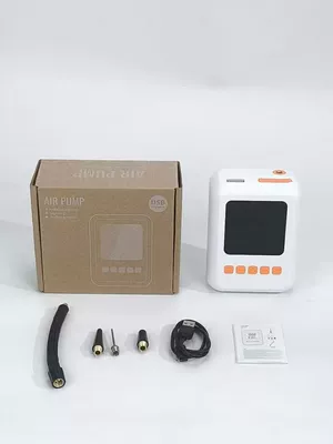 Hava nasosu – air pump portable car air - small-square-digital-display-cross-border-packaging