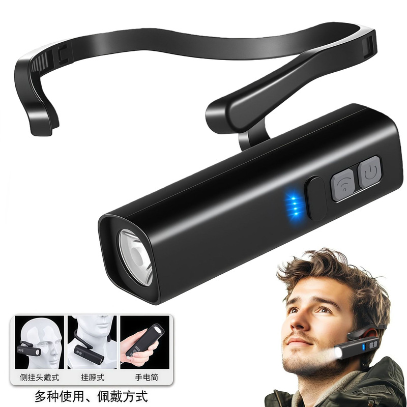 Induction Strong Light Headlamp, Long-Lasting Camping Work Light, Outdoor Mining Lamp, Night Fishing Ear-Mounted Flashlight Induction Strong Light Headlamp, Long-Lasting Camping Work Light, Outdoor Mining Lamp, Night Fishing Ear-Mounted Flashlight