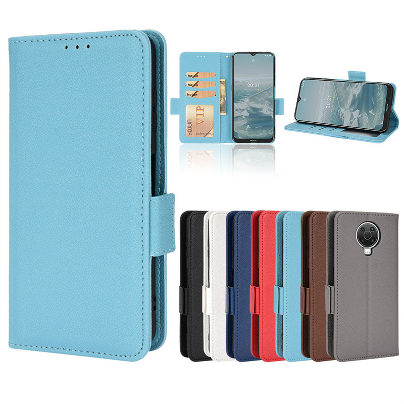 For Nokia G10 phone case Nokia G20 phone leather case flip card wallet protective case 6.3 Li