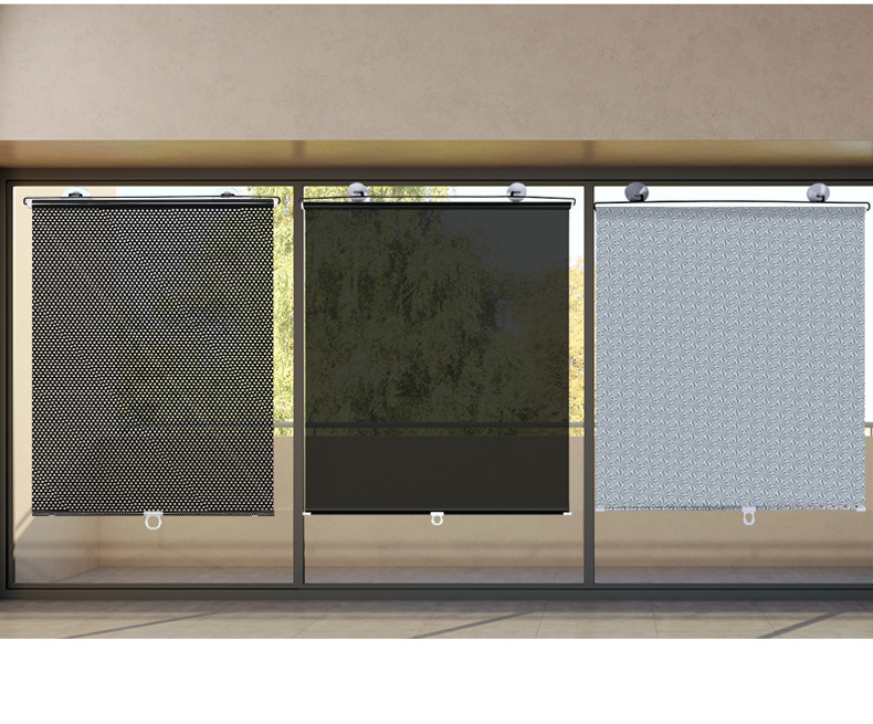 Car sunshade factory direct summer automatic retractable sunshade car sunscreen heat insulation car sunshade net