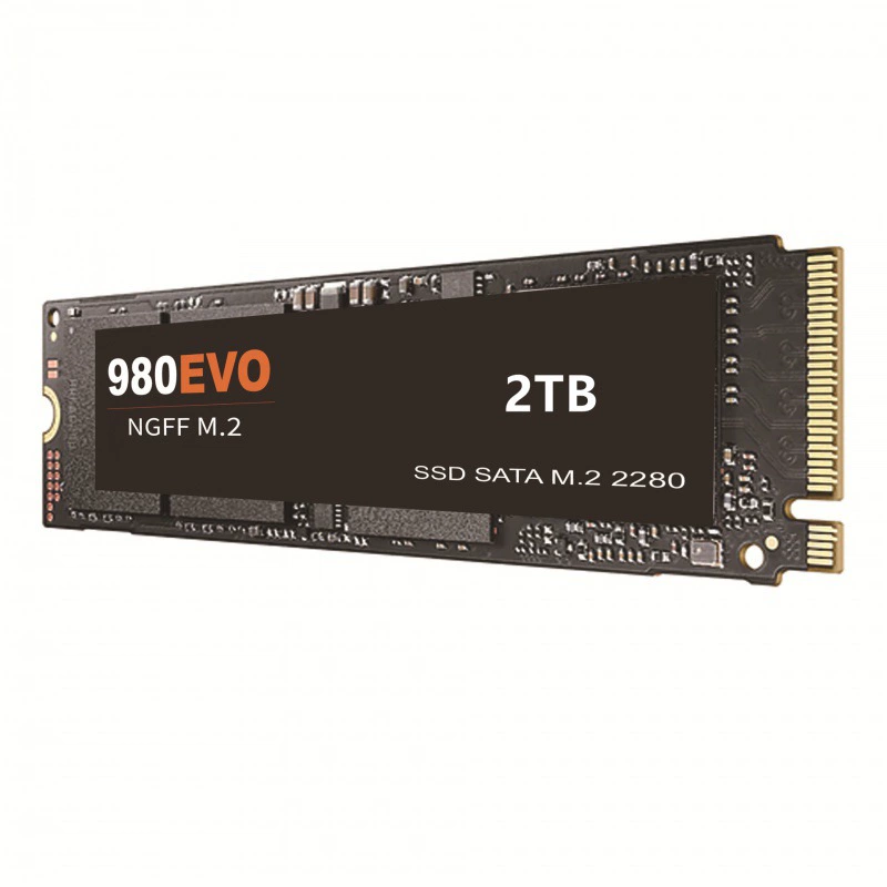 Твердотельный накопитель M.2 SSD 2280 для ноутбука и настольного ПК, универсальный, ёмкость 2 ТБ