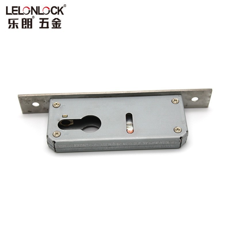 Personalizado acero inoxidable 30 un solo canal de lengua puerta cuerpo de cerradura puerta invisible puerta de aleación de aluminio marco puerta cuerpo de cerradura de tierra