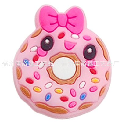 Invierno nuevo colorido unicornio serie agujero Zapatos flor Polaroid Arco Iris pony accesorios para niños transfronteriza en stock