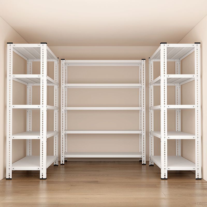 Thickened Multi-Layer Storage Shelves, Medium-Sized Warehouse Storage Racks, Iron Frame Storage Racks, Suitable for Express Clothing Warehouses