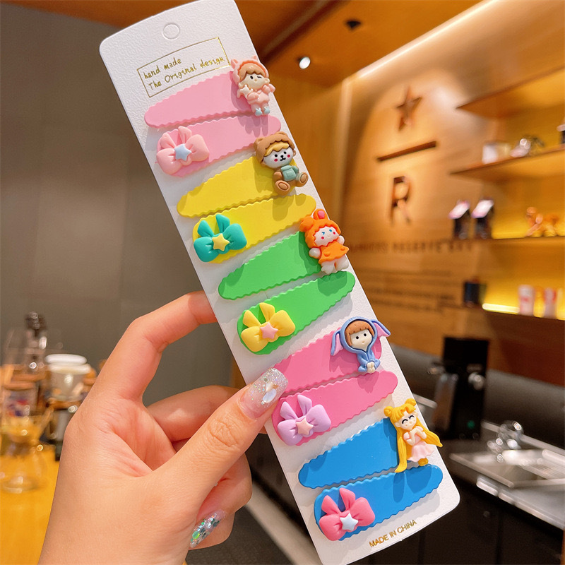 Perder dinero, limpiar el inventario, horquilla para niños al por mayor, horquilla para niñas, pinza lateral de flequillo para niñas, horquilla rota, accesorios para el cabello lindos