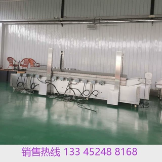 鱼豆腐高温油炸线 江西豆制品油炸生产线  新迈直供大型油炸锅