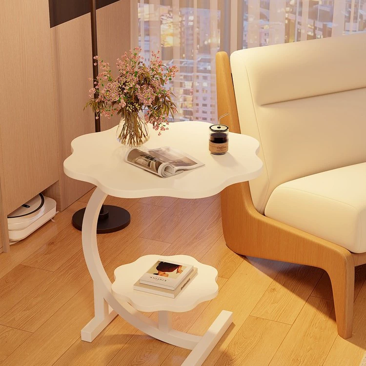 Простой журнальный столик, прикроватная тумбочка для спальни, прикроватная тумбочка, диван для гостиной, мини-боковой шкаф, приставной столик, передвижной угловой столик.