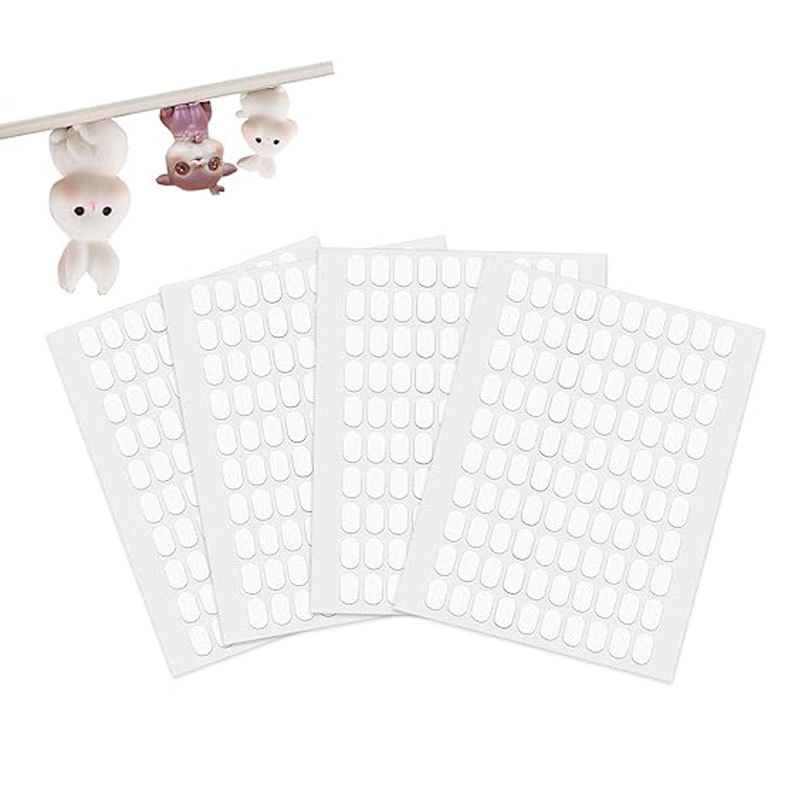 Cinta de doble cara de acrílico transparente sin costuras Adornos de globos Adornos de puntos redondos Adhesivo de doble cara nano de alta viscosidad