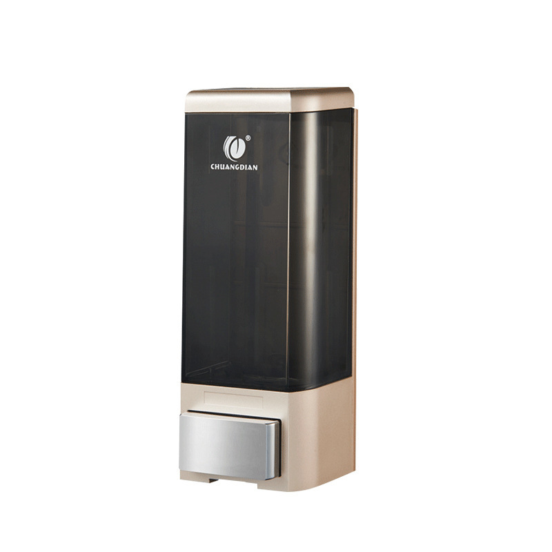 ホテルのトイレの手動ソープディスペンサーの壁掛け式ソープディスペンサーの業務用浴室ソープディスペンサー|undefined