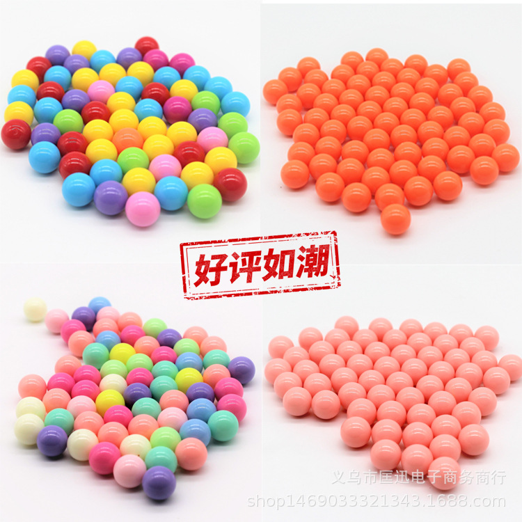Plastic acrylic round beads
