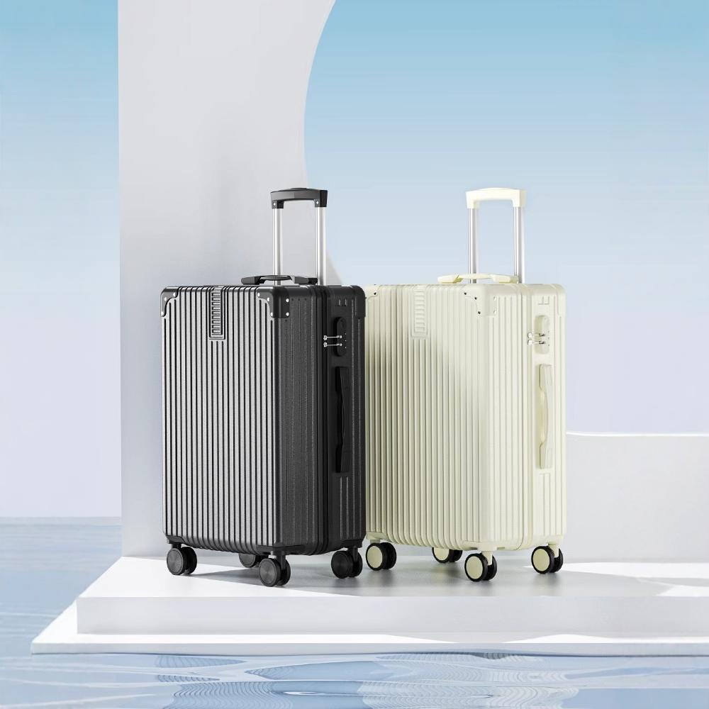 [Fábrica cuidadosamente seleccionada] Maleta de gran capacidad, maleta trolley de 20 pulgadas, maleta con contraseña para estudiantes masculinos y femeninos de 24 pulgadas, 26 pulgadas