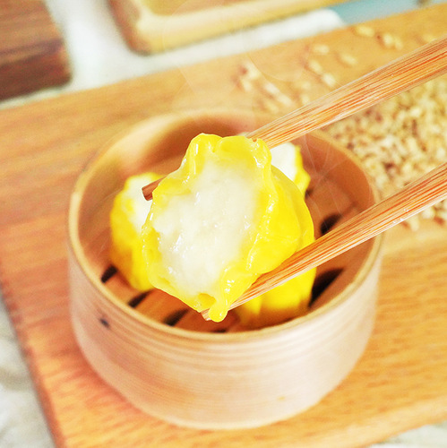 Fish Paste Siu Mai 500g Seafood Snack Fresh Balls Frozen Semi-Finished Food Breakfast and Afternoon Tea Ingredient Wholesale