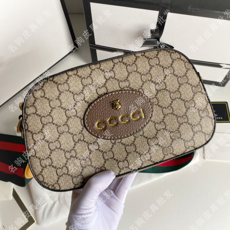 European and American Foreign Trade Explosions Tiger Head Men's and Women's Crossbody Bag Chest Bag Shoulder Bag Large Capacity Fashion All-match Camera