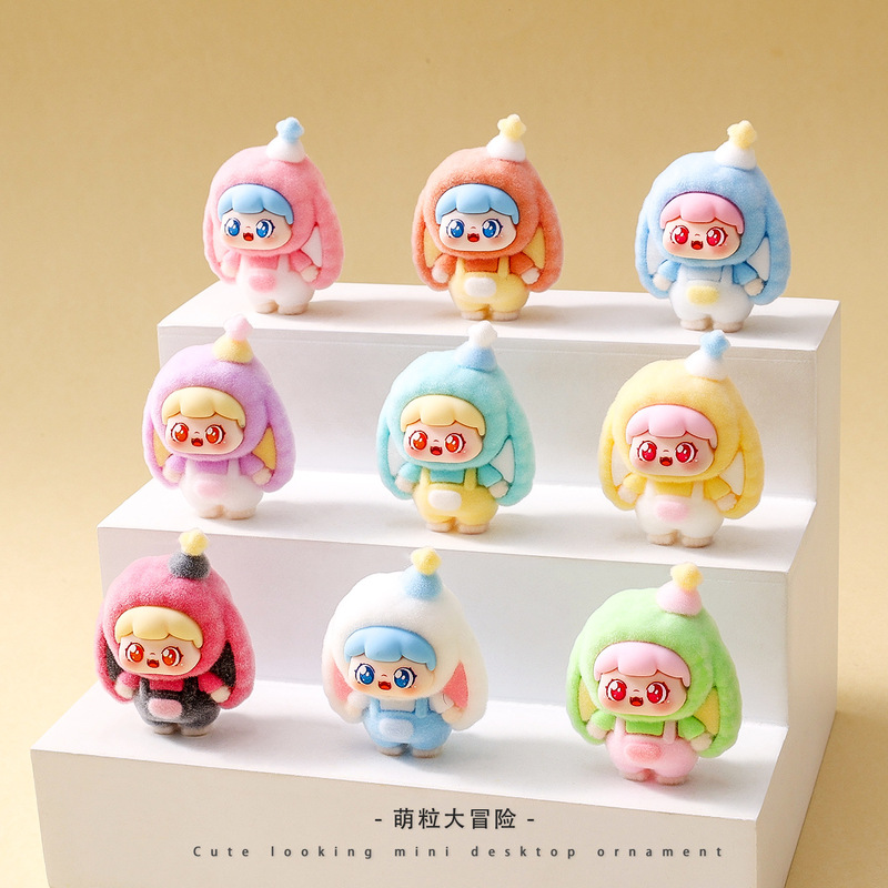 Miniature Scene Ornaments Flocked Lop-Eared Rabbit Girl Cute Doll Ornaments Office Desktop Mini Ornaments Miniature Scene Ornaments Flocked Lop-Eared Rabbit Girl Cute Doll Ornaments Office Desktop Mini Ornaments