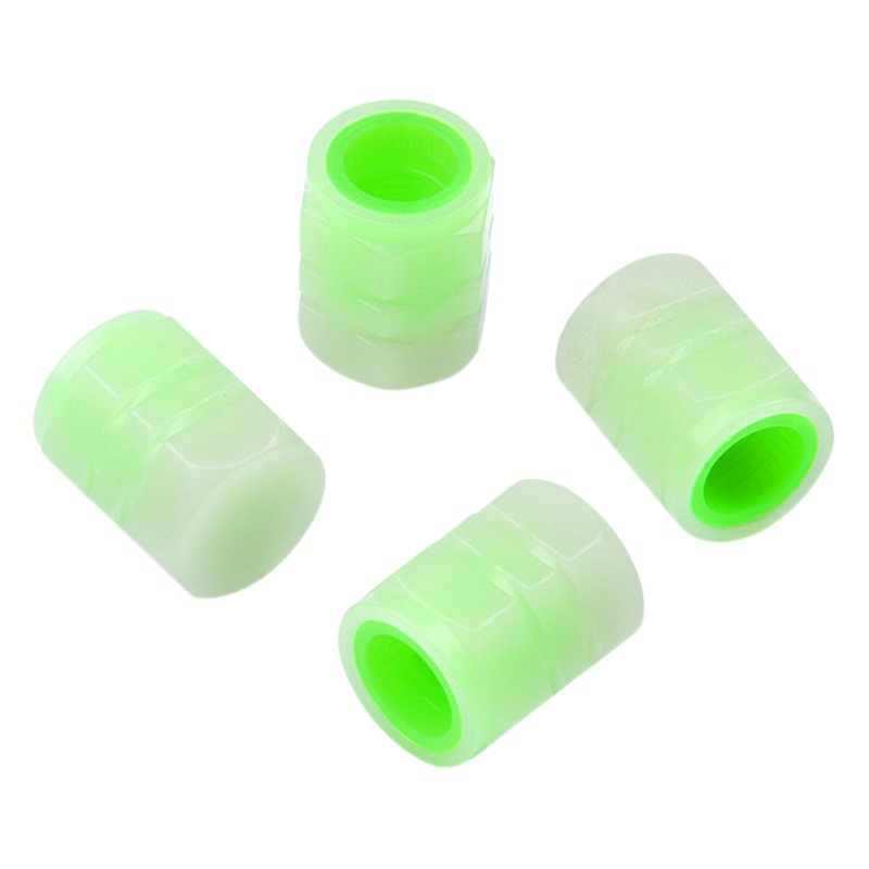 Car tire luminous valve cap car electric car motorcycle gas nozzle cover luminous valve core cover tire Universal