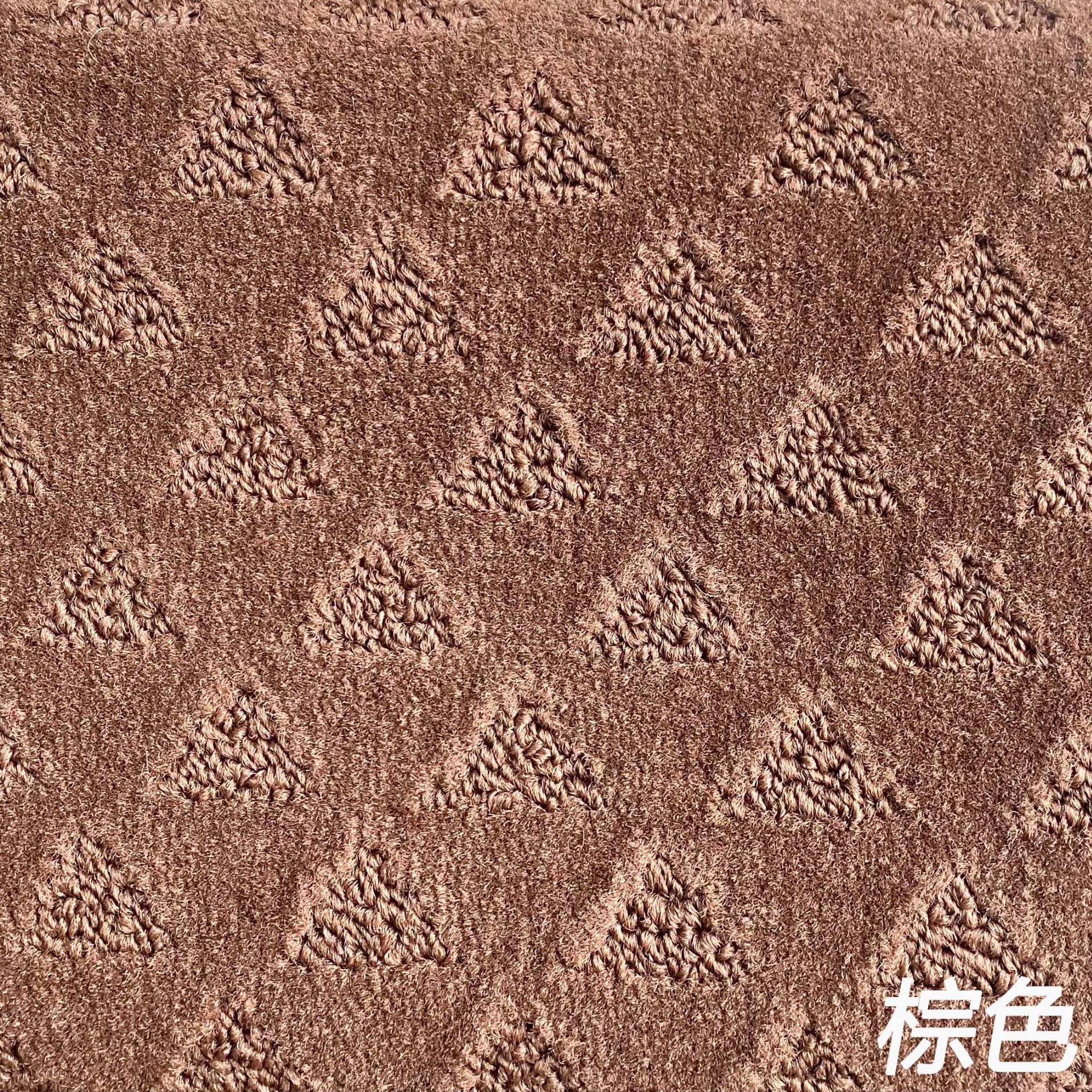 Car Floor Mats, Two-Layer Carpet, 360-Degree Full Coverage, Tpe-Specific Flat Bottom Mat, Roll Material, Polypropylene Jacquard Carpet for the Car Interior