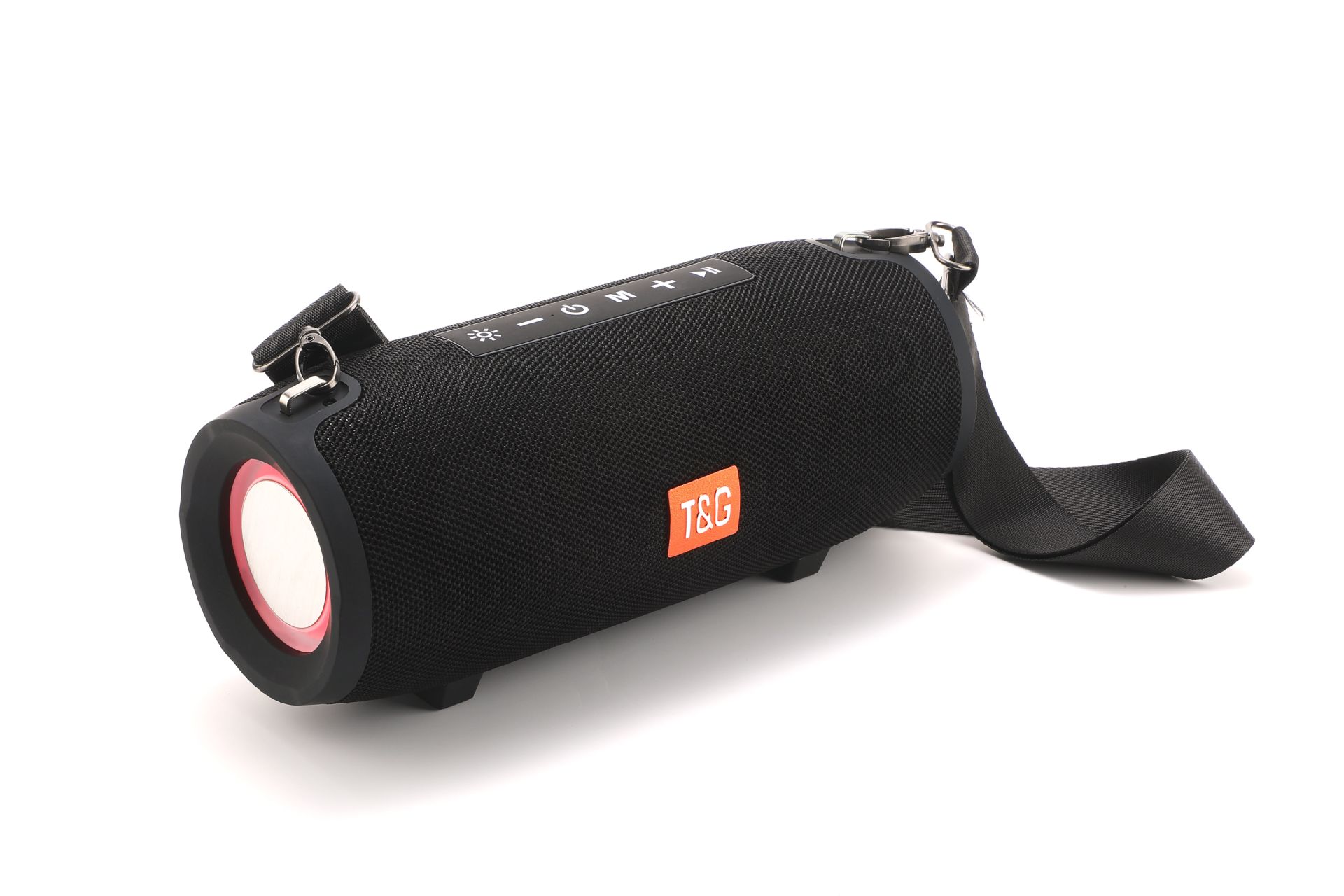 Altavoz Bluetooth TG322 Tambor de guerra grande con luz anti-película Tarjeta USBTF conectada a radio Subwoofer pesado portátil para exteriores