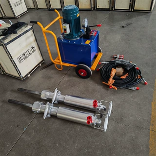 劈裂机 350型液压岩石劈裂机 静态碎石机混凝土劈裂机劈裂枪