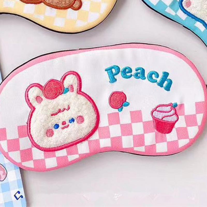 레트로 디저트 샵 아이마스크-핑크