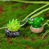 Jewelry, creative small pot, plant lamp, cactus, wholesale