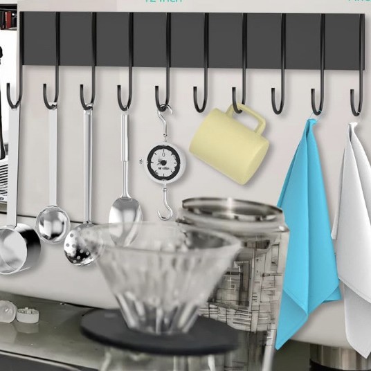 Rack de condimento de absorción negra Amazon hierro forjado sin perforación cocina refrigerador lateral condimento de absorción de almacenamiento rack