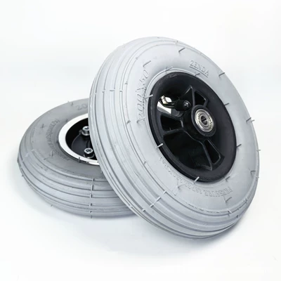 Scooter Front Wheel Gray Inflatable – Elektrikli avtomobil şinləri