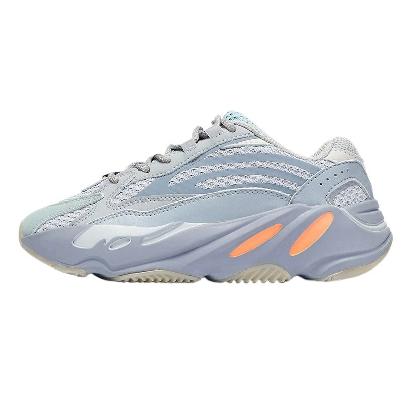 Чистый оригинал Coconut 700 Первого поколения Yeezy700v2 Black Soul Daddy обувь мужская и женская крупный размер ретро пара спортивная обувь